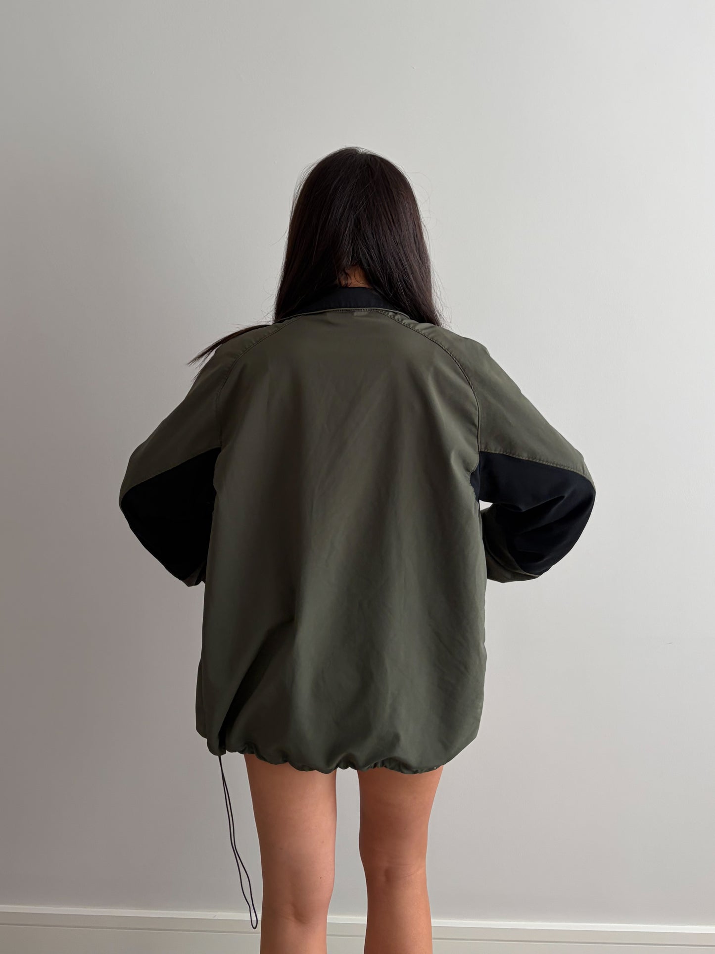Vintage Khaki Nike Track Jacket