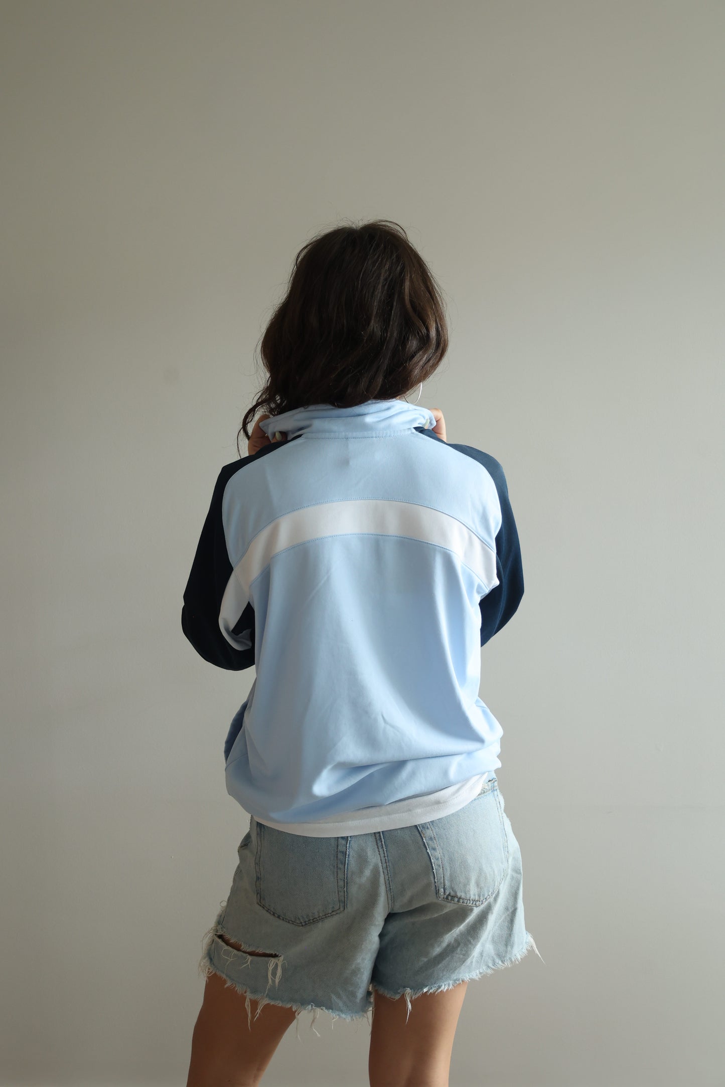 Nike baby blue Track Top