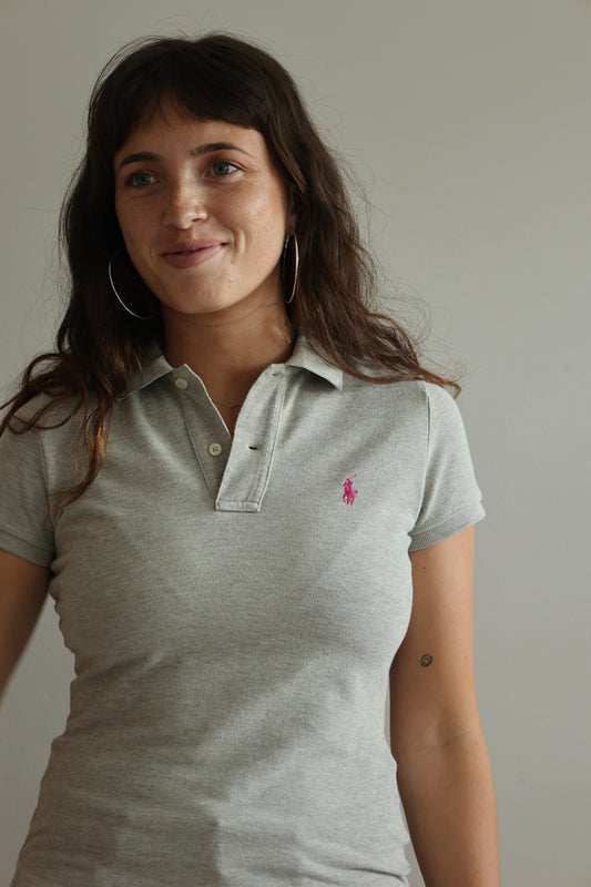 Ralph Lauren Grey Polo Tee