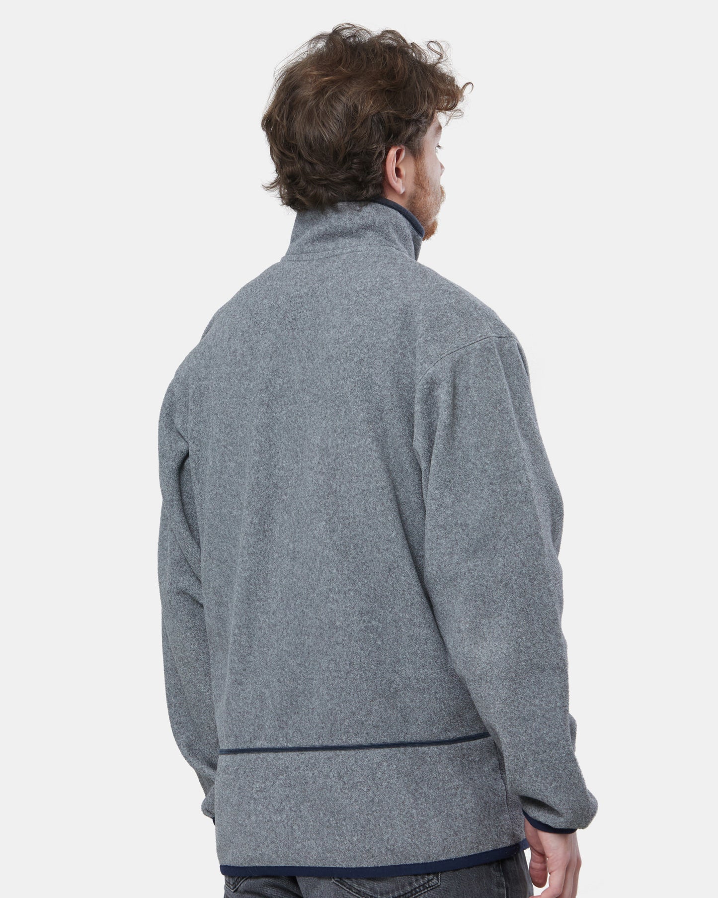 Nike Grey 1/4 zip Fleece