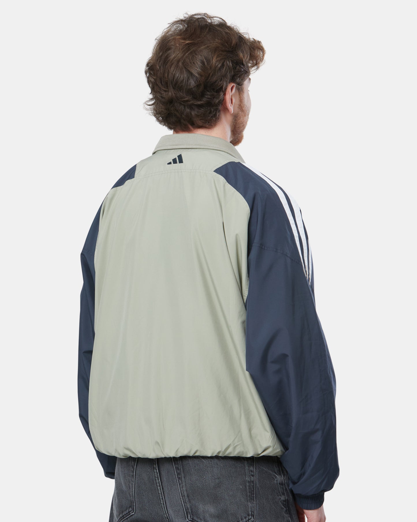 Adidas Beige and Navy Jacket