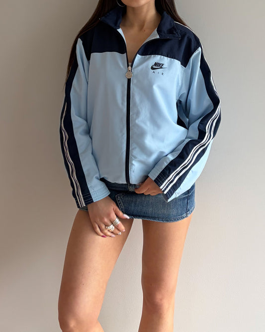 Vintage Nike Baby Blue Track Jacket