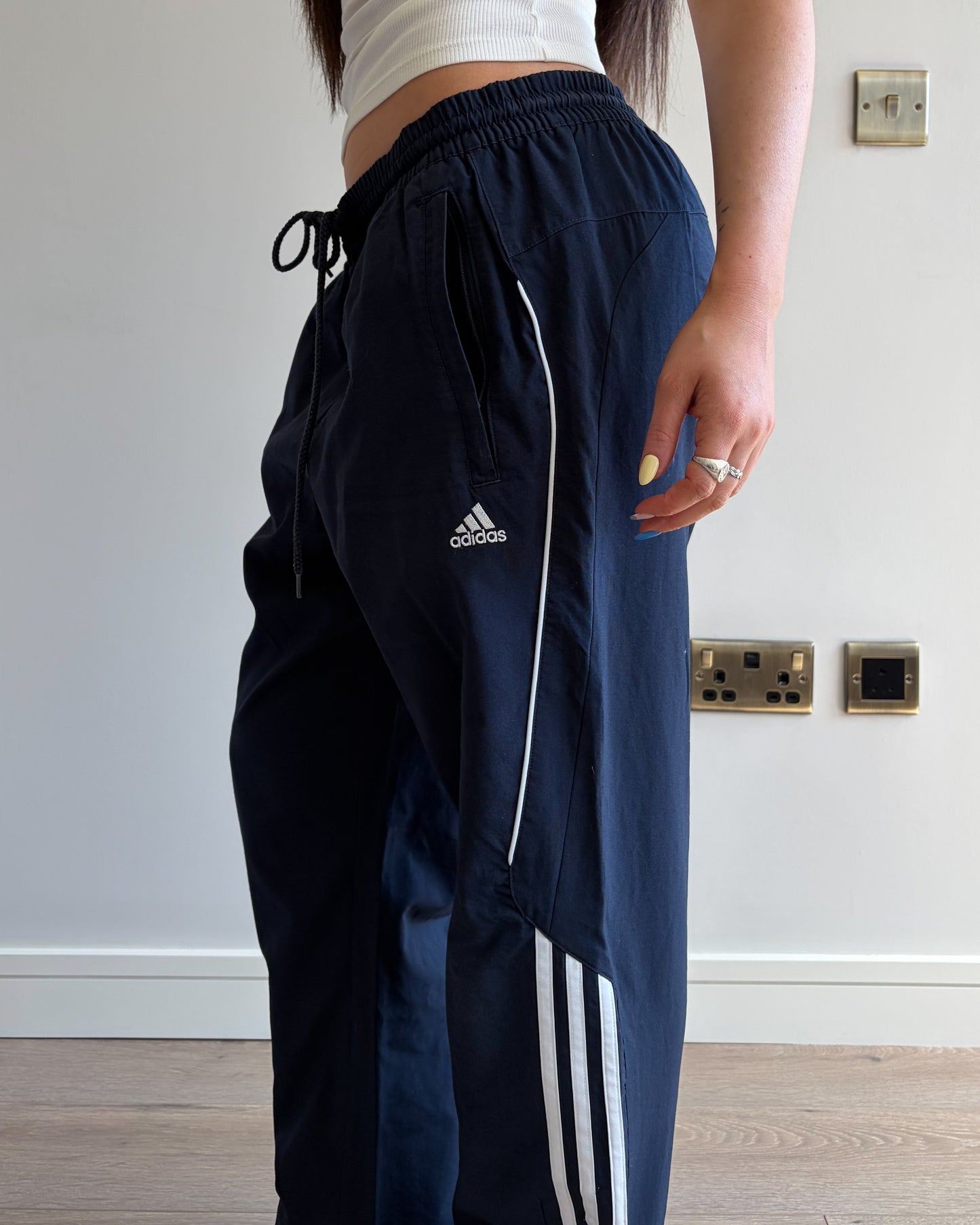 Vintage Navy Adidas Track Pants