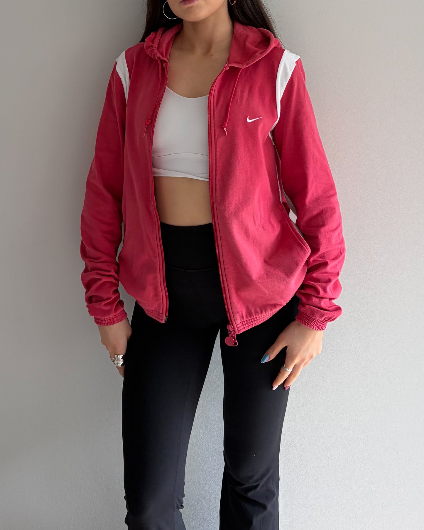 Vintage Nike Y2K Zip Hoodie