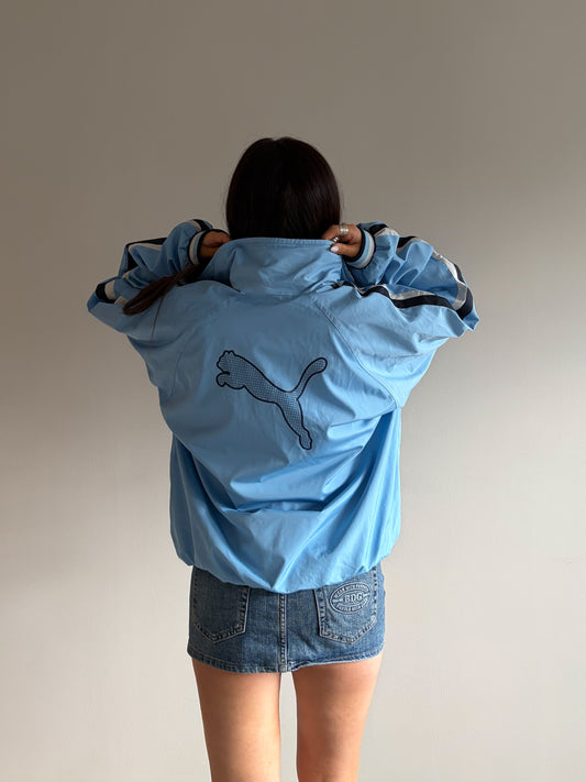 Vintage Puma Blue Track Jacket