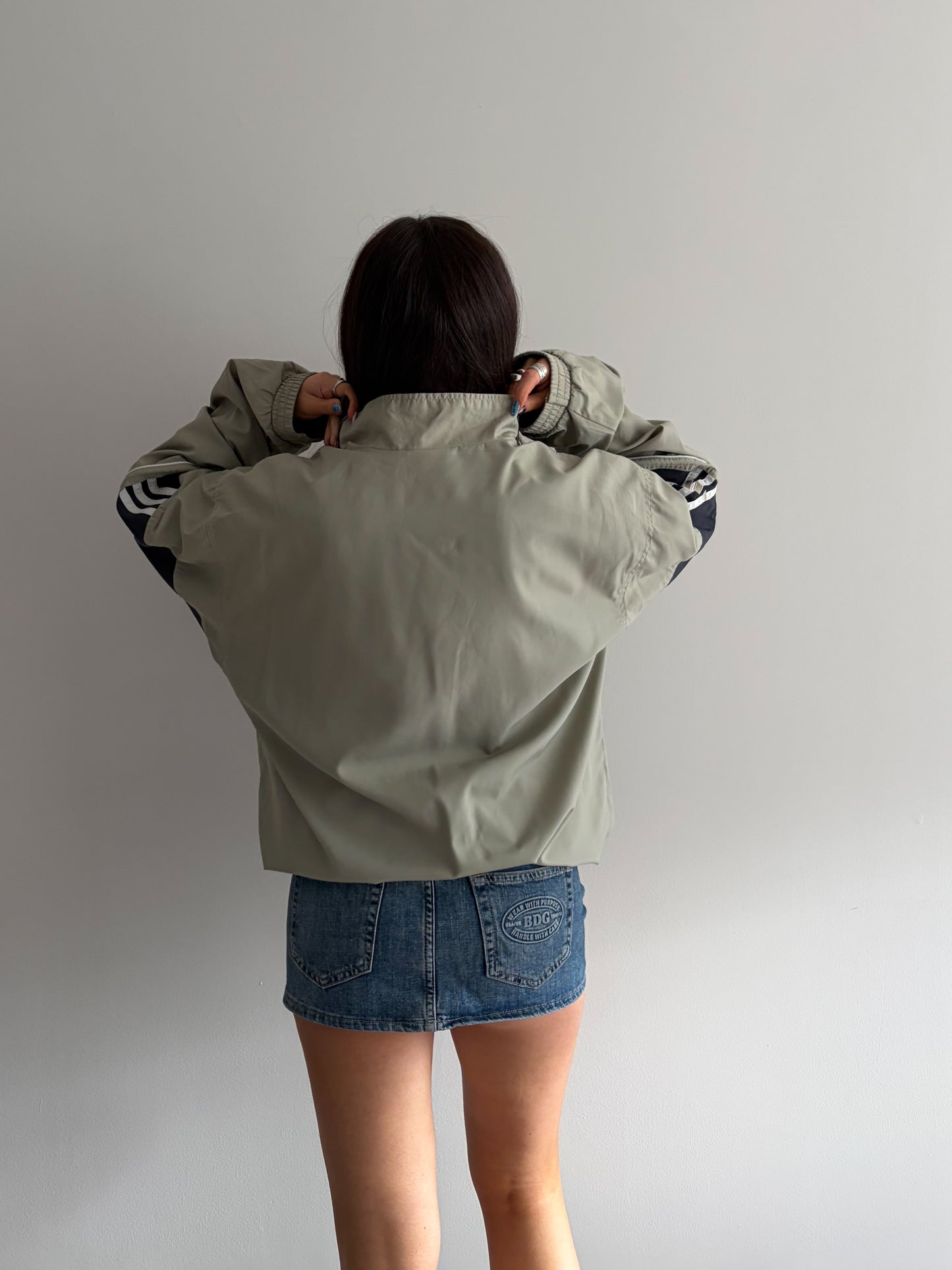 Vintage Adidas Beige Track Jacket