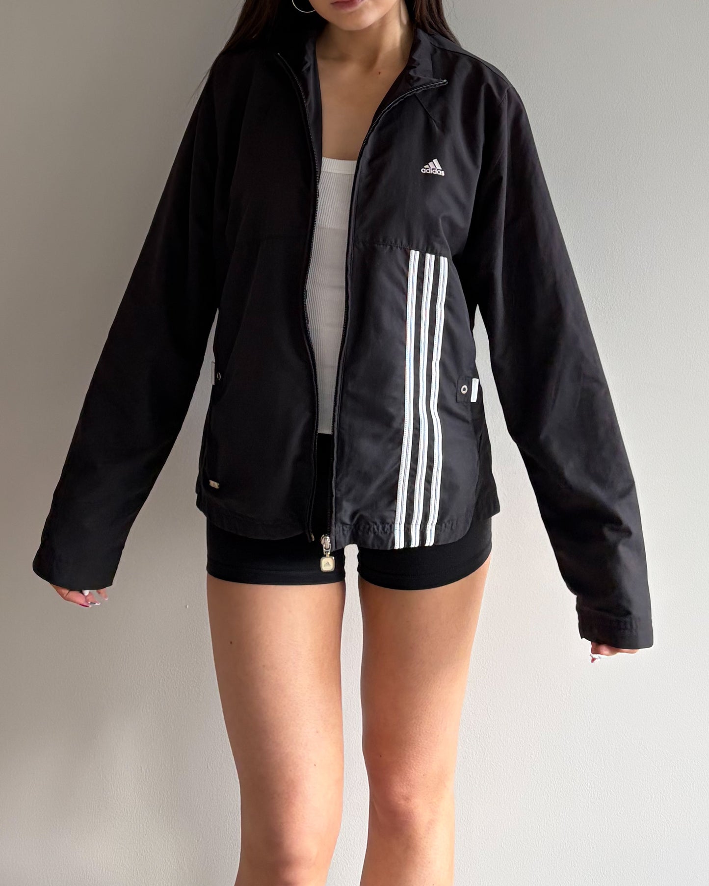 Vintage Adidas Technical Black Jacket