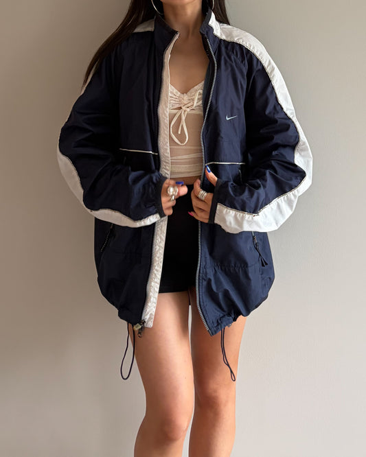 Vintage Navy Nike Track Jacket