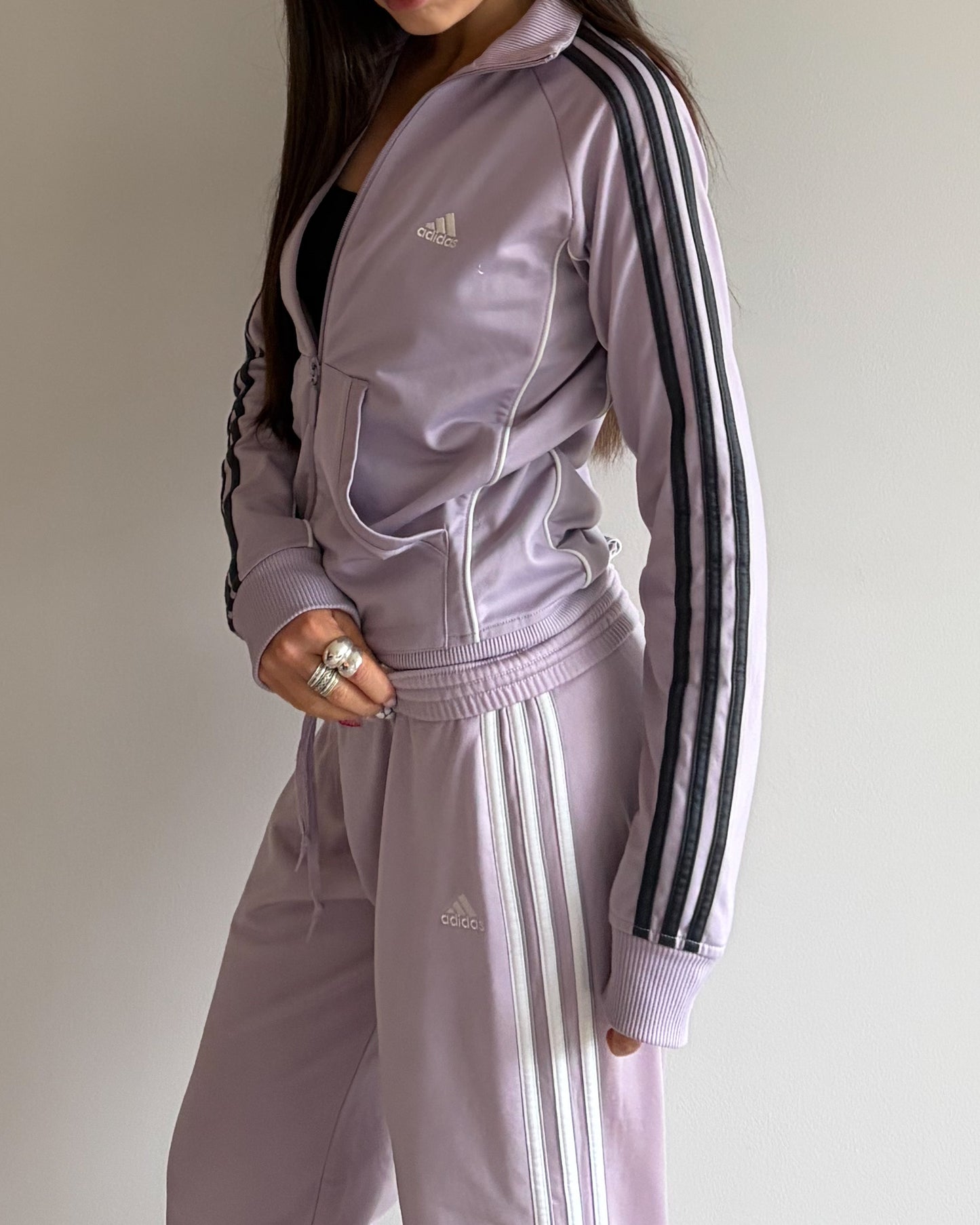 Vintage Adidas Lilac Track Top
