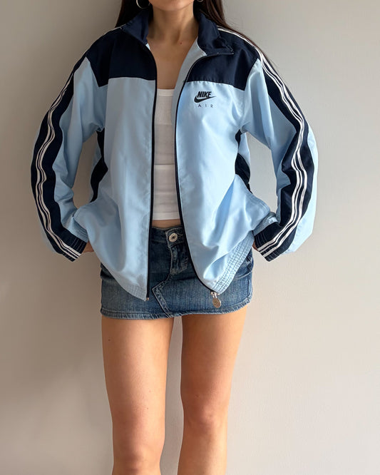 Vintage Nike Baby Blue Track Jacket