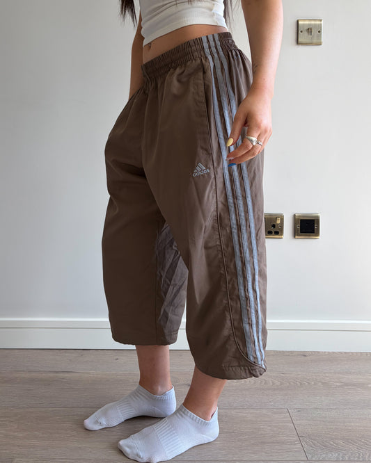 Vintage Brown Adidas Capris