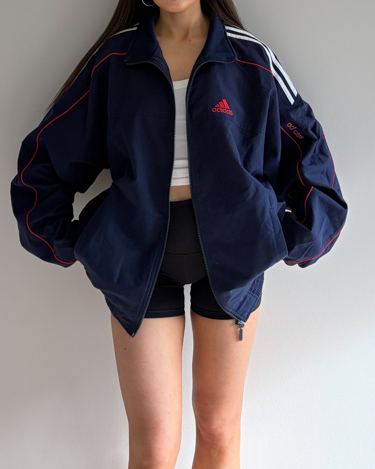 Vintage Adidas Navy Track Jacket