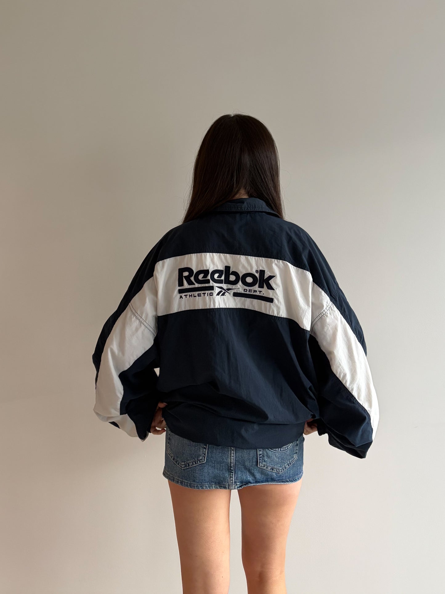 Vintage Reebok Navy Track Jacket