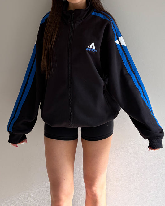 Vintage Adidas Black Track Top