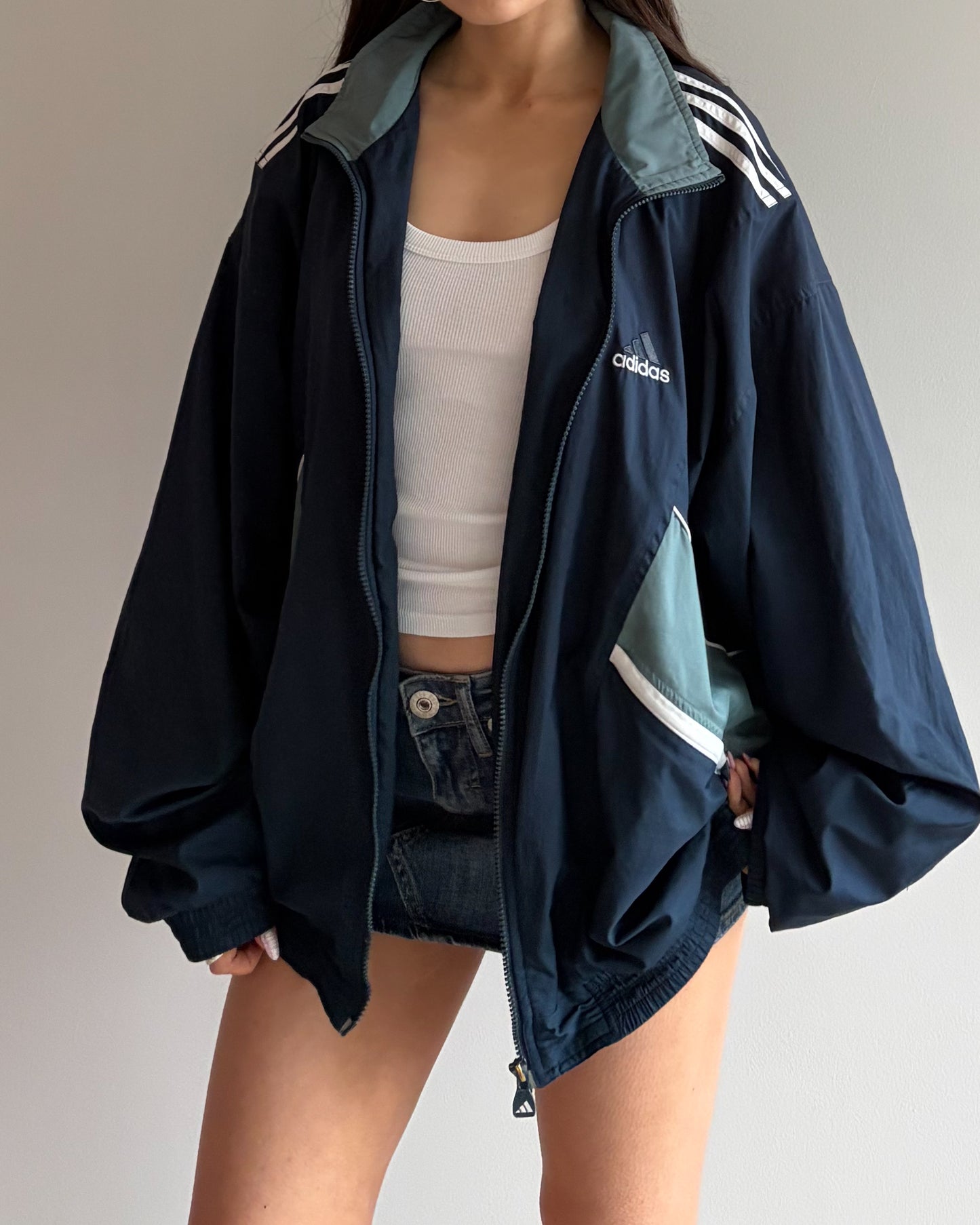 Vintage Adidas Navy Track Jacket