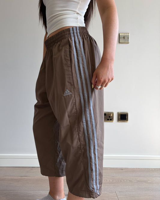 Vintage Brown Adidas Capris