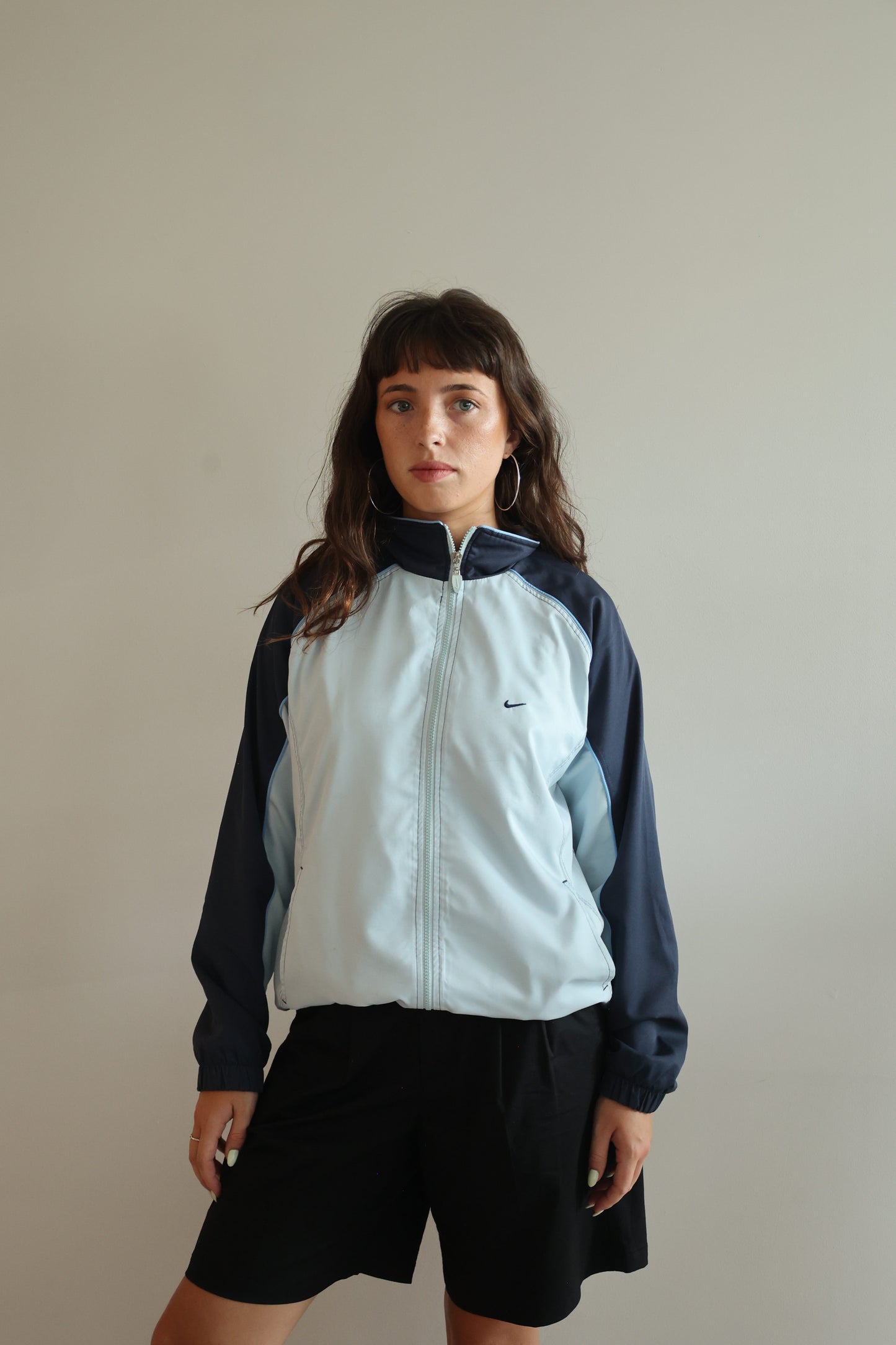 Nike Baby blue track jacket