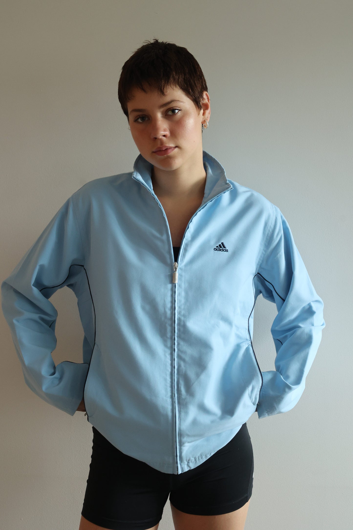 Adidas Baby Blue Track Jacket