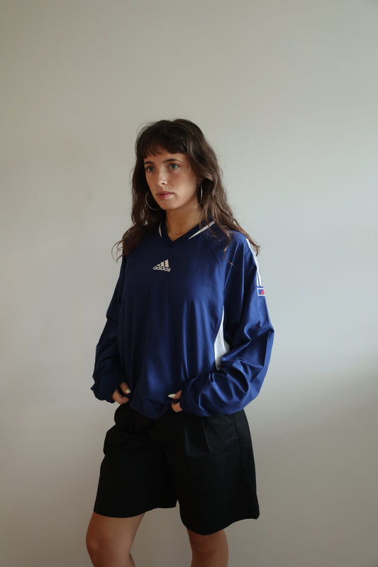 Adidas V neck Track Top