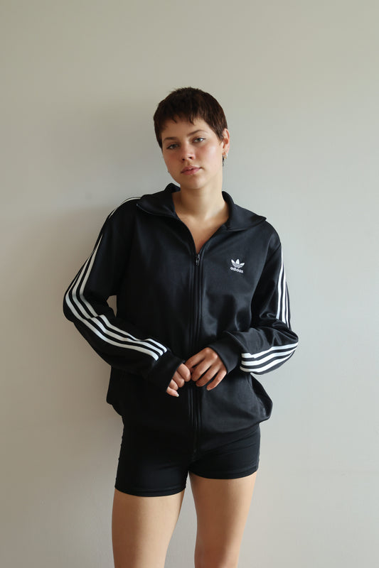 Adias Black Track Top