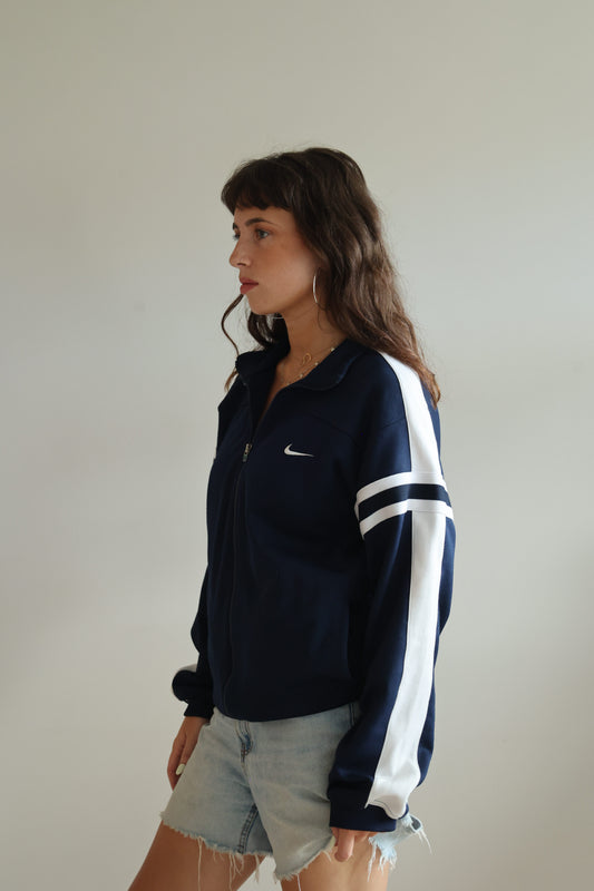 Nike navy zip up Sweatshirt
