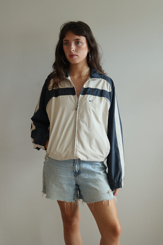 Nike Beige and navy Jacket