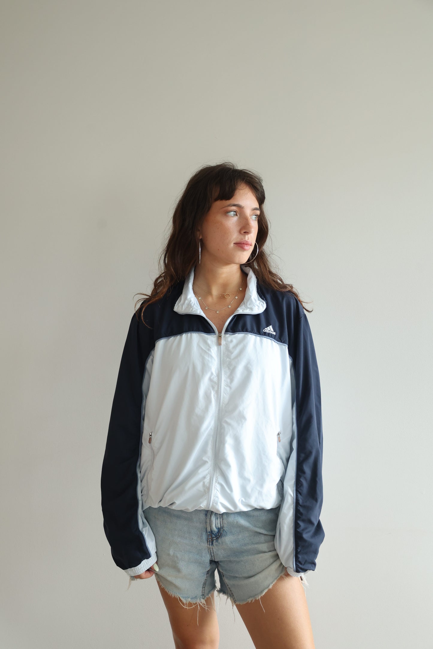 Adidas Baby Blue panel Jacket