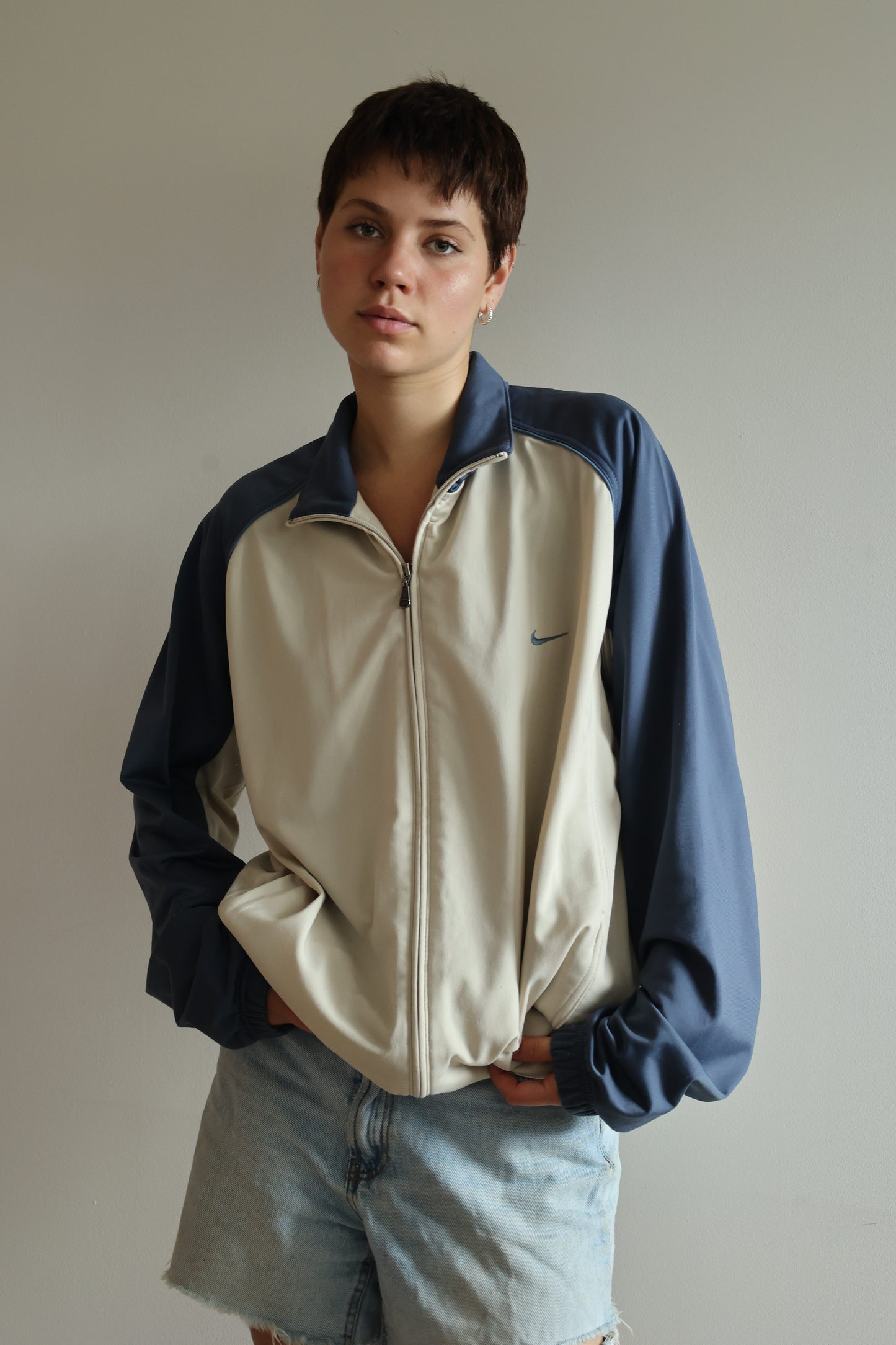 Nike Beige Track Top