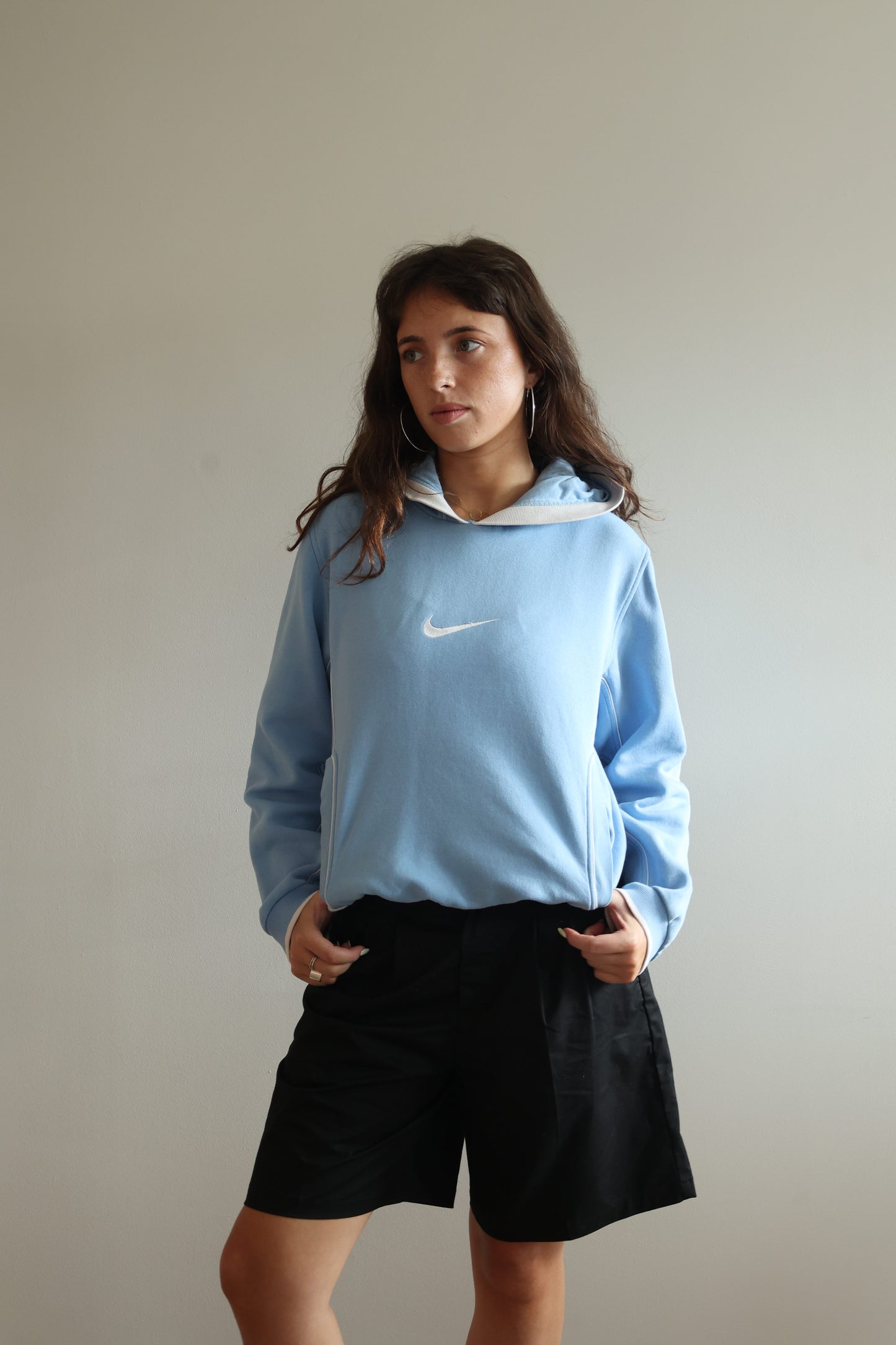 Nike spell out hoodie