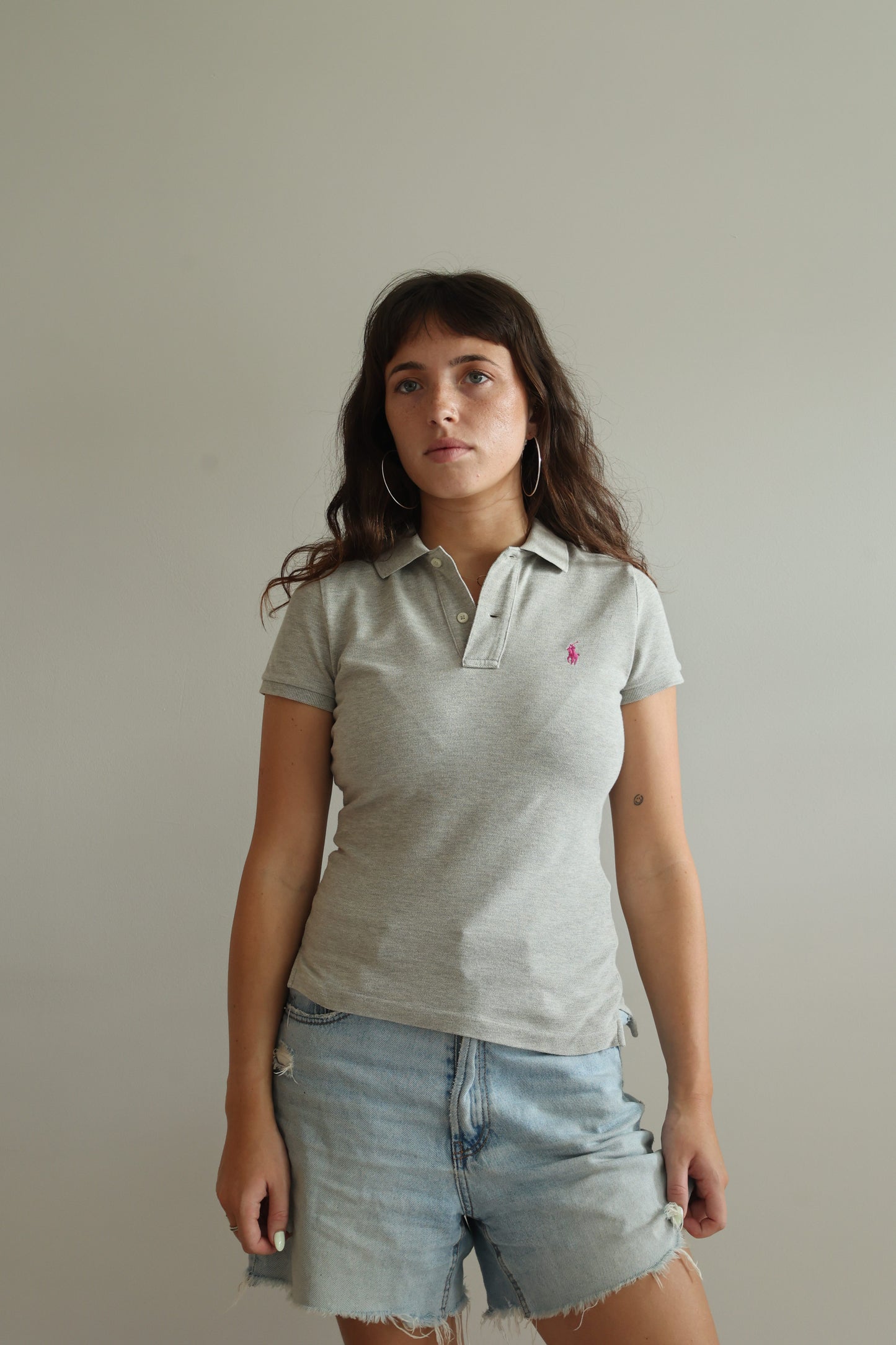 Ralph Lauren Grey Polo Tee