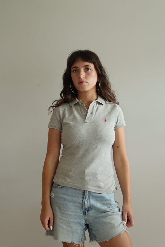 Ralph Lauren Grey Polo Tee