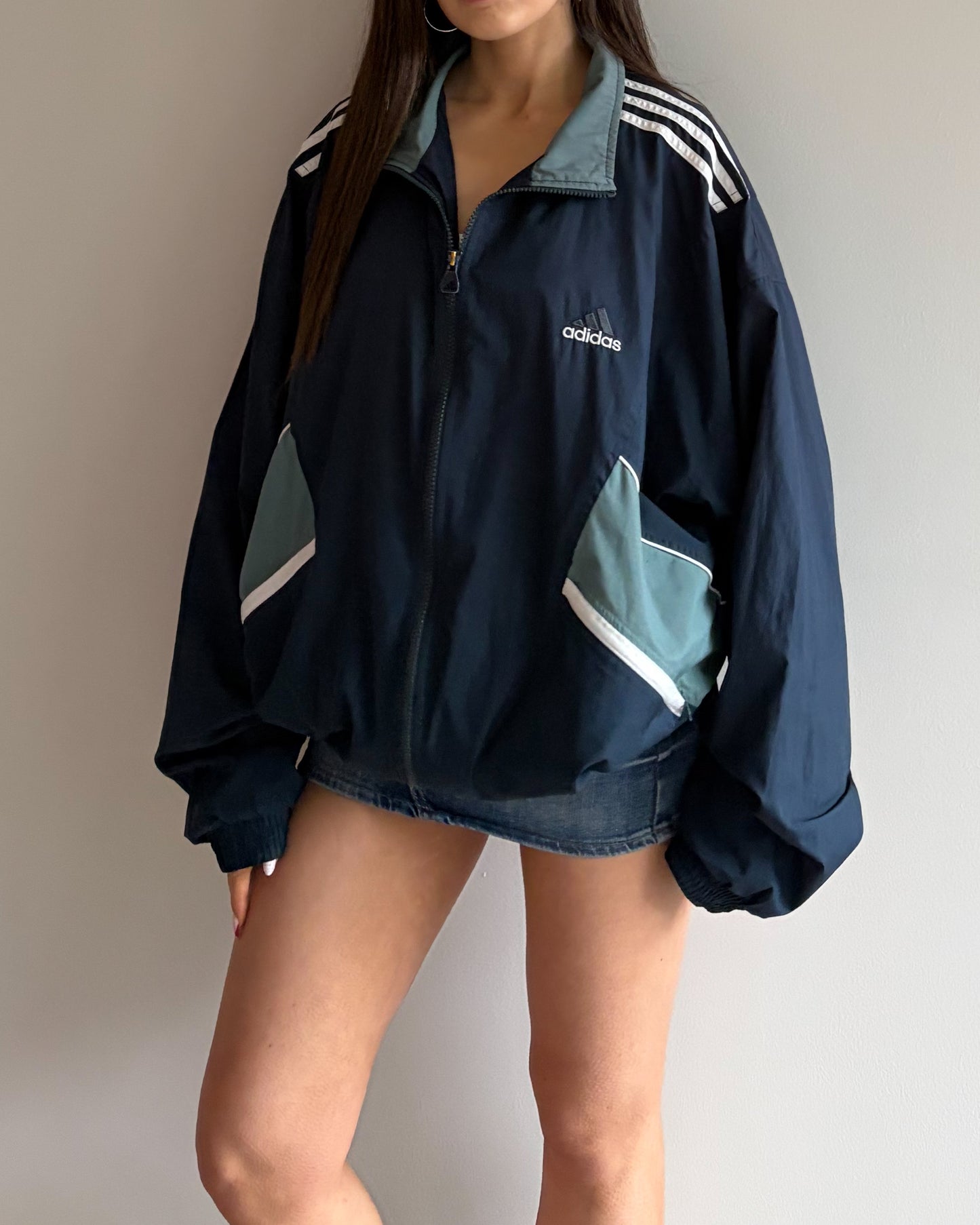 Vintage Adidas Navy Track Jacket