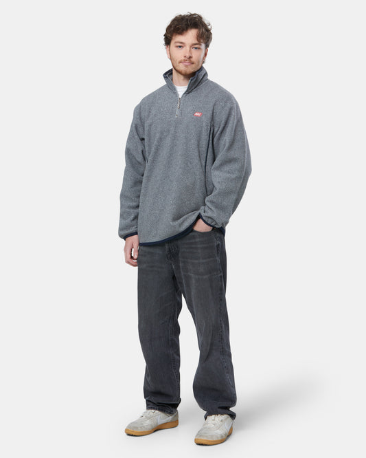 Nike Grey 1/4 zip Fleece