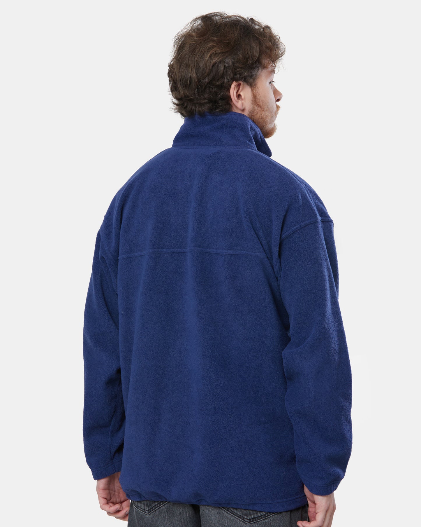 Adidas Navy 1/4 Zip Fleece