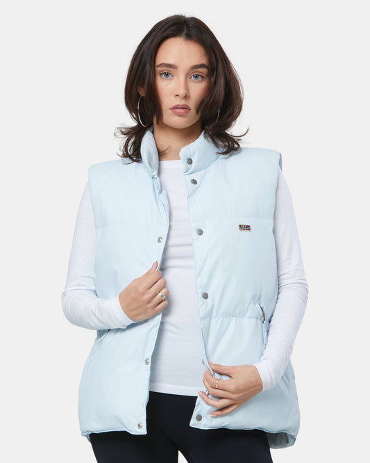 Napapijri Ice Blue Puffer Jacket