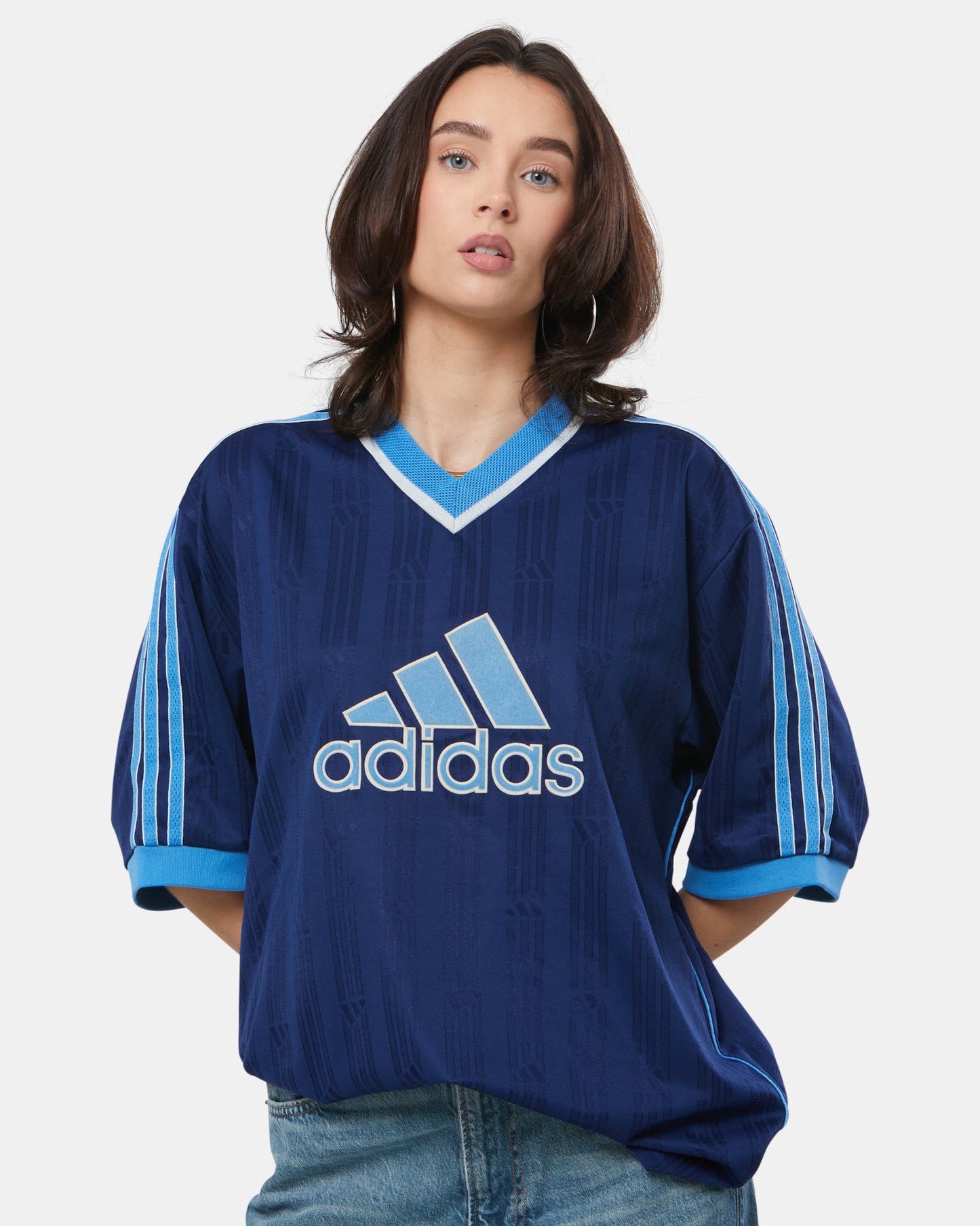 Adidas Navy Blue 90s Jersey