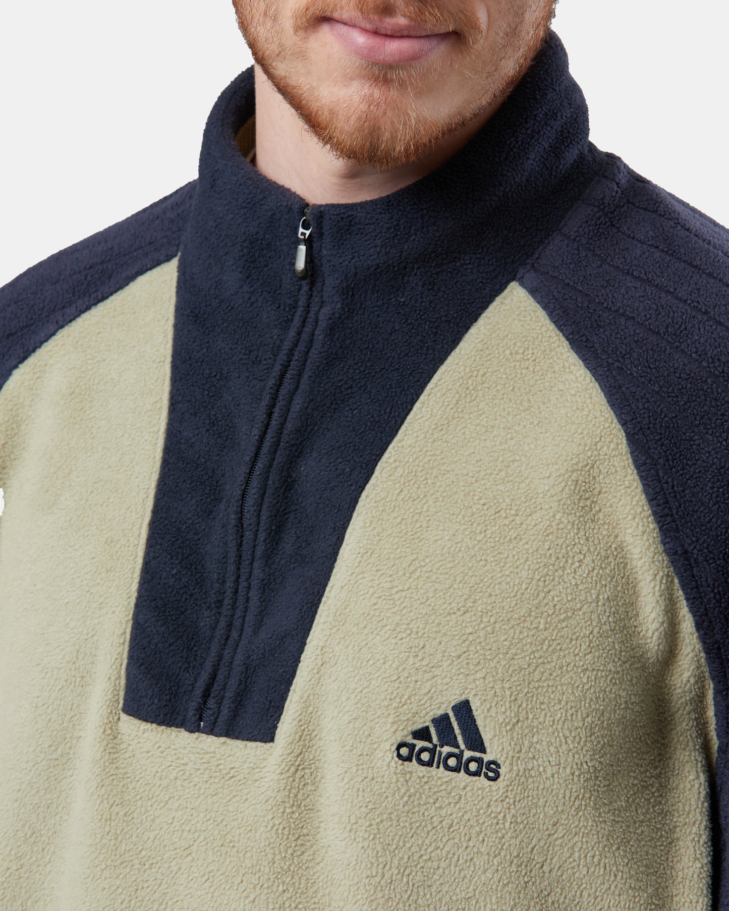 Adidas Two-Tone 1/4 zip Fleece