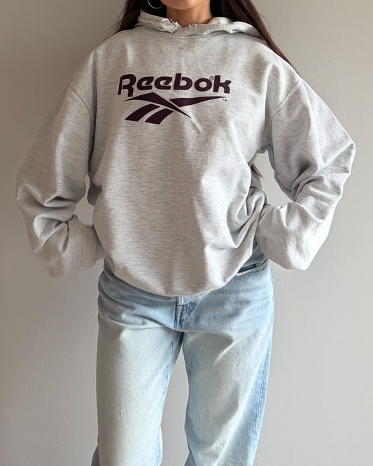 Vintage Grey Reebok Hoodie