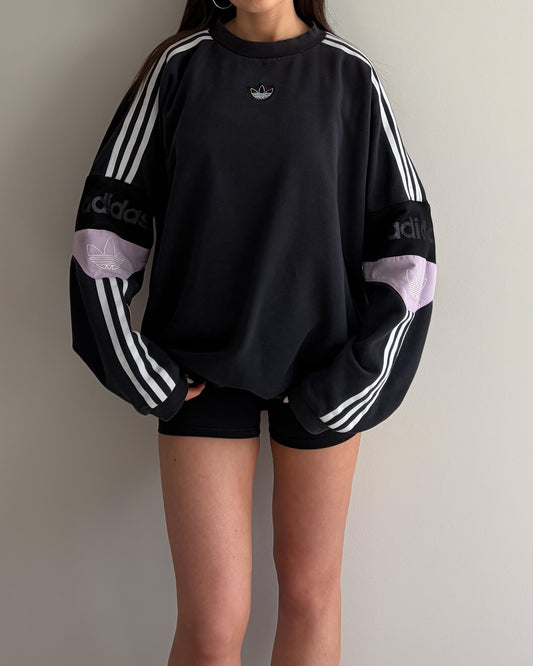 Vintage Adidas Black Sweatshirt