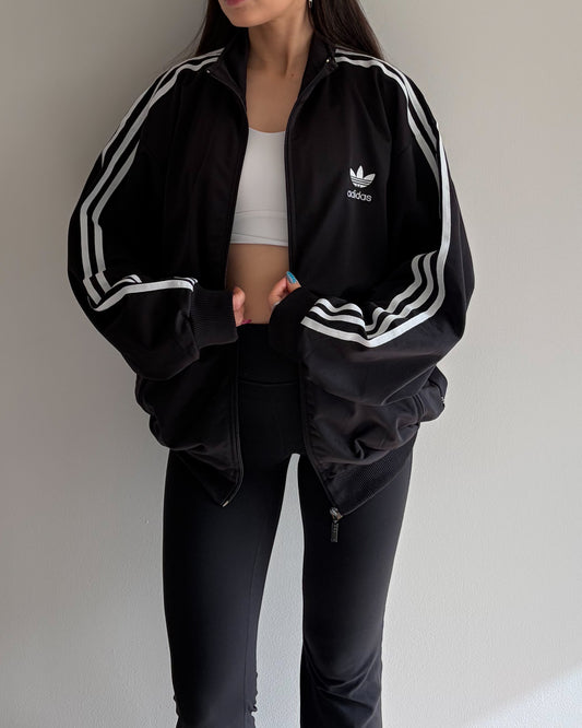 Vintage Adidas Black Track Top