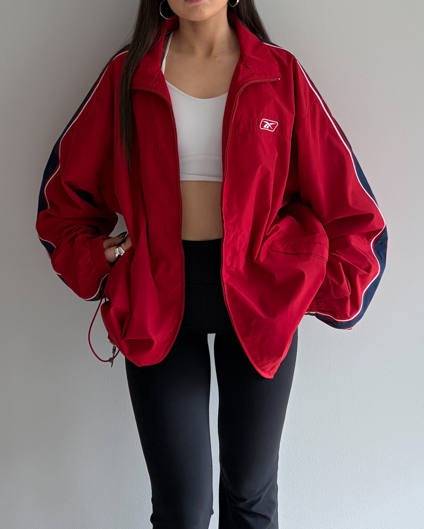 Vintage Reebok Red Track Jacket